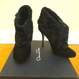 Oscar De La Renta Booties Size 8